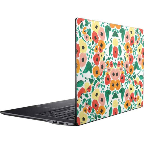 Bouffants and Broken Hearts Geometric Flowers Ativ Book 9 (15.6in 2014) Skin